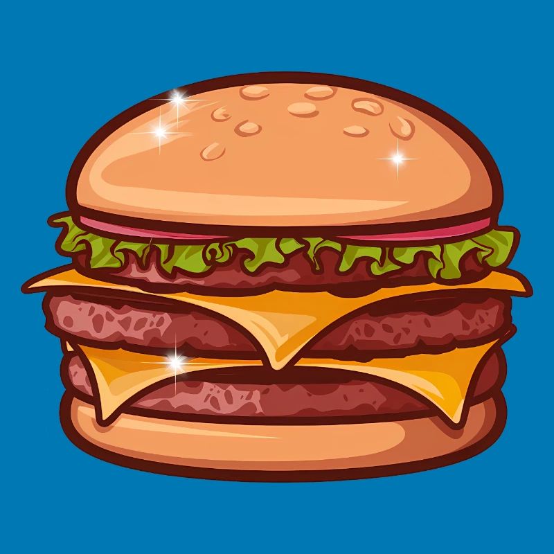 Saftiger Cheeseburger