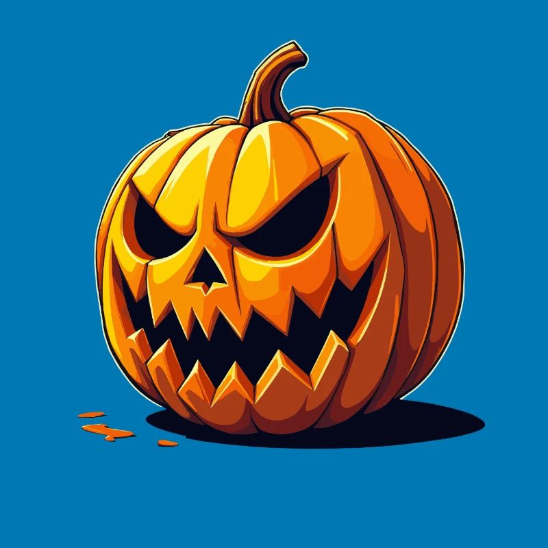Grim Pumpkin Halloween Look