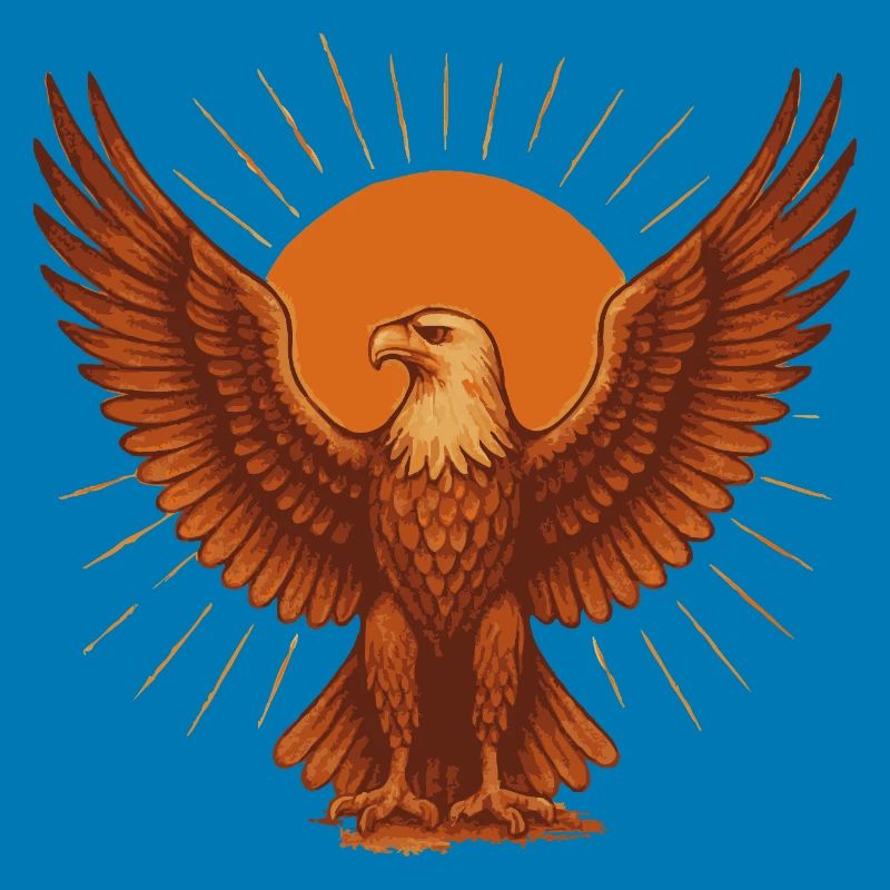Fiery Solar Eagle