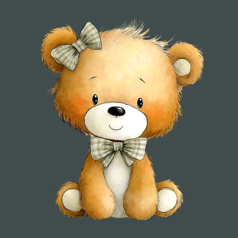 sitzender Teddy