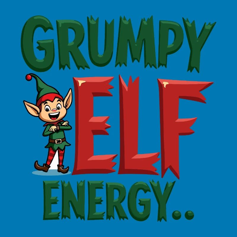 Grumpy Elf Energy Mürrischer Wichtel