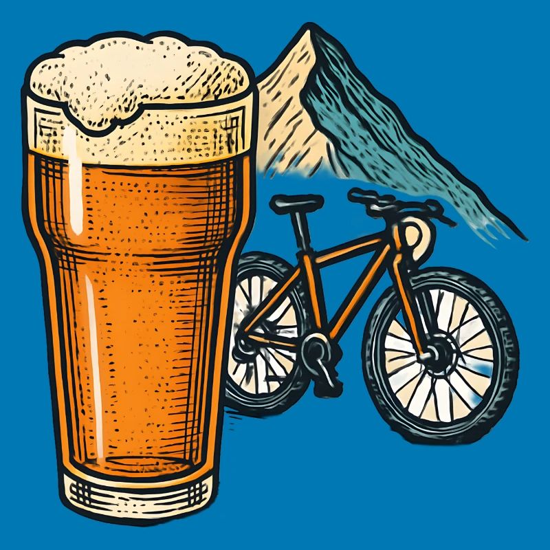 Bierfahrt auf Alpenpfad
