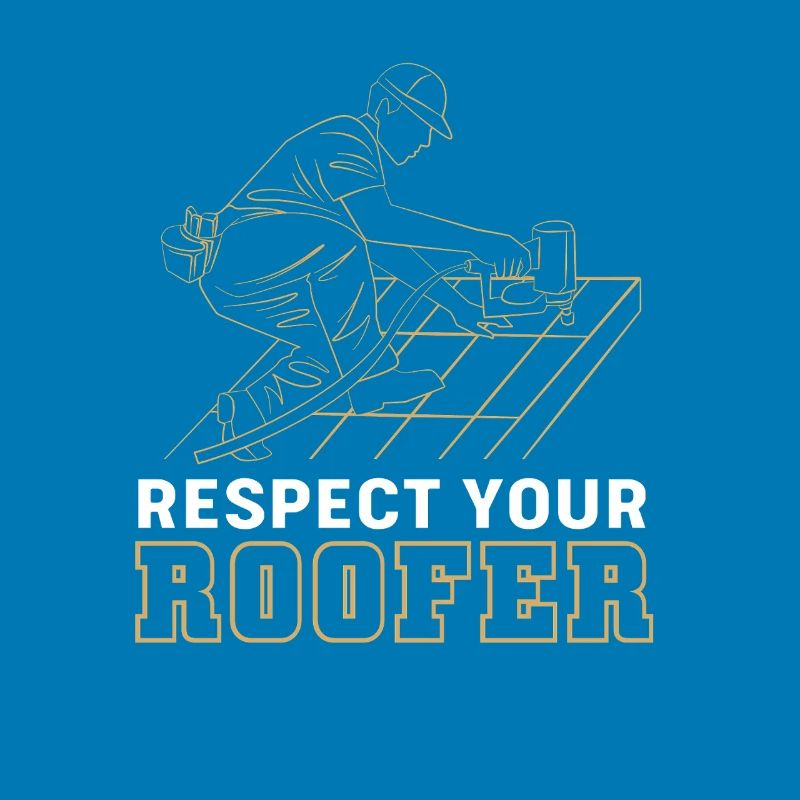 Dachdecker Handwerker Beruf Spruch