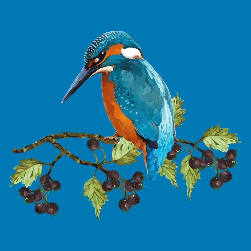 Bunter Vogel