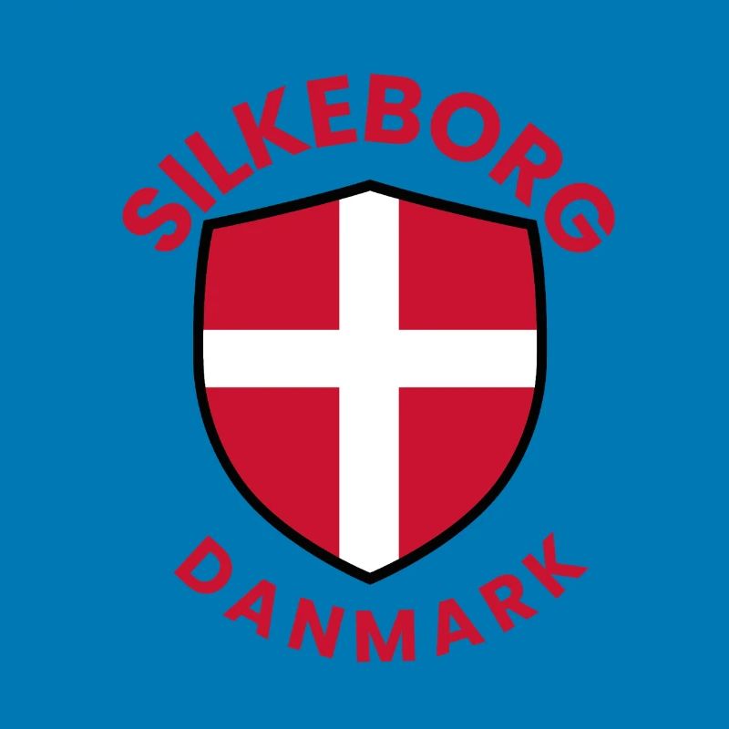Silkeborg Dänemarks Schildemblem