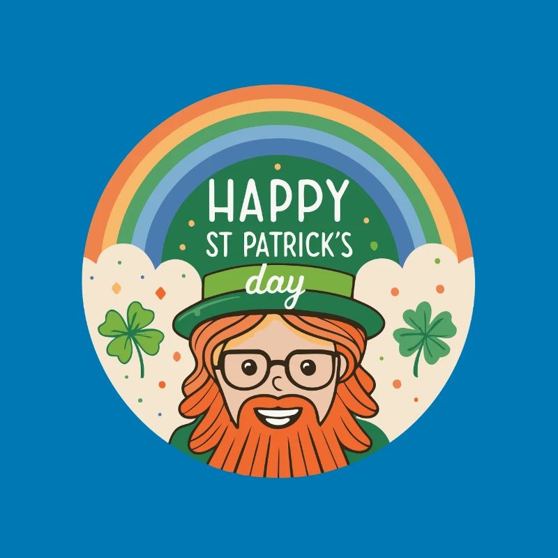 St. Patrick's Regenbogen-Kobold