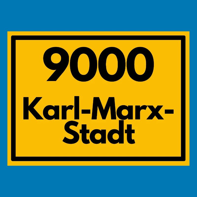 OLD POSTCODE POSTCODE RETRO 9000 KARL-MARX-STADT