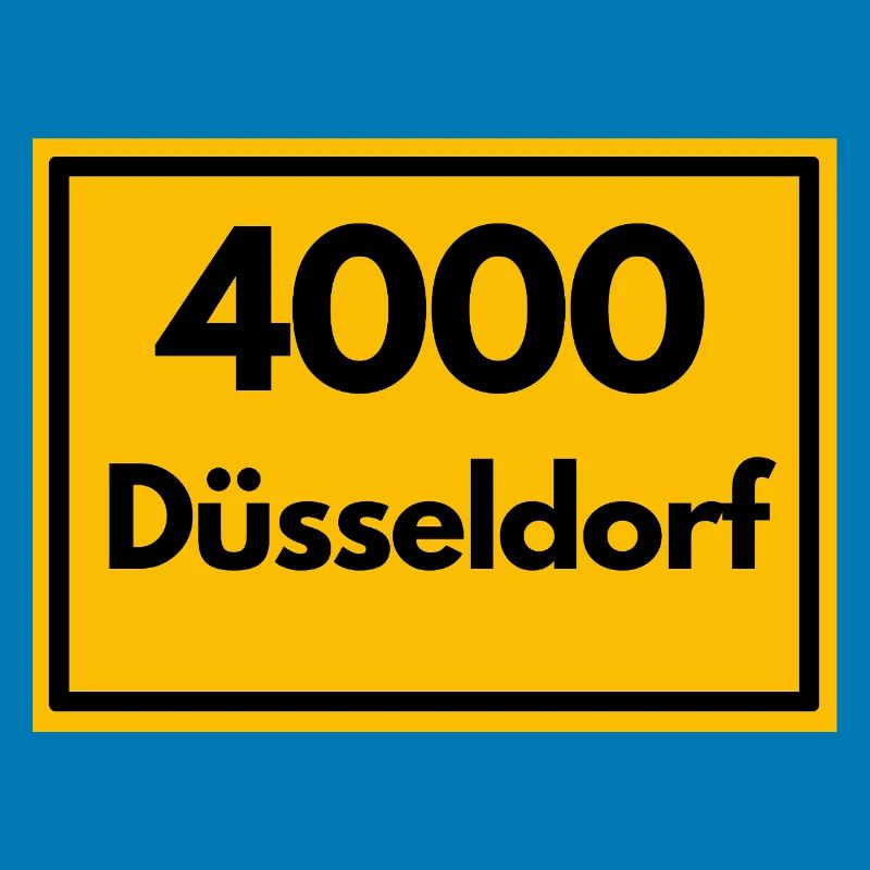 OLD POSTCODE POSTCODE RETRO 4000 DÜSSELDORF - OLD