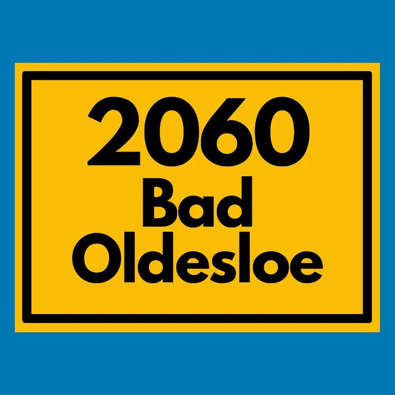 ANCIEN CODE POSTAL RÉTRO 2060 BAD OLDESLOE Moin