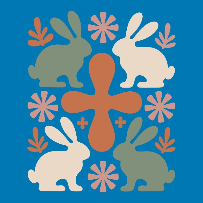 Easter Bunny Cross Pattern