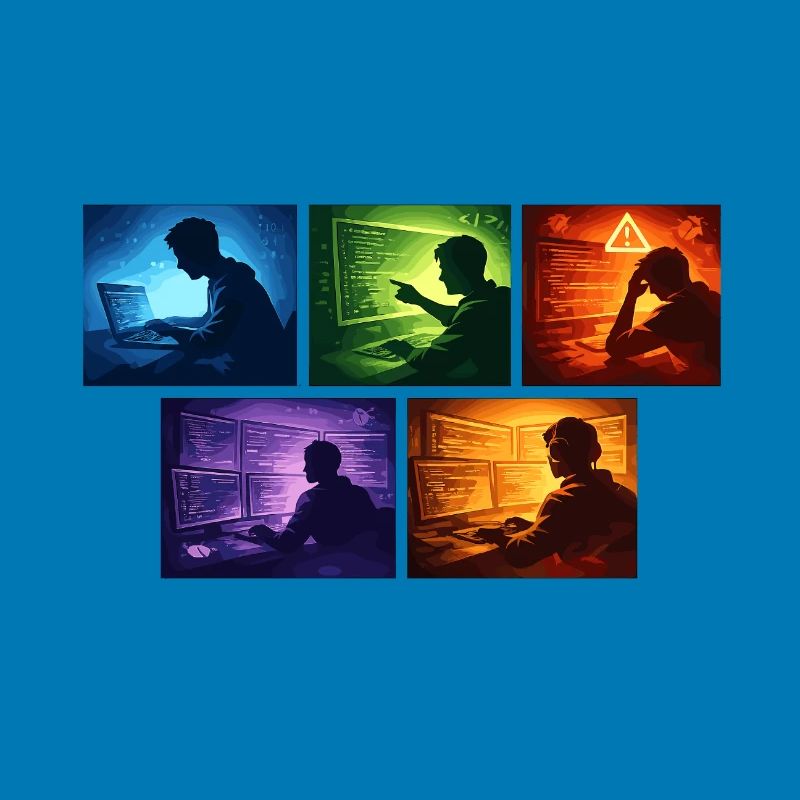 Ombre de code multi-écran