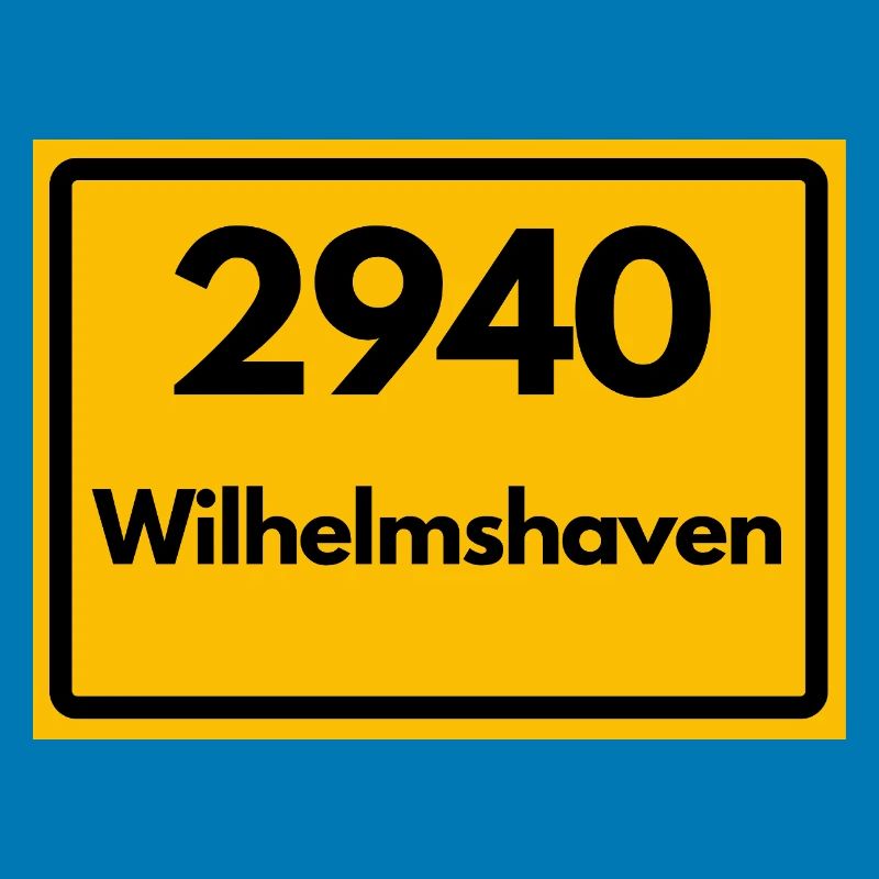 ANCIEN CODE POSTAL RÉTRO 2940 WILHELMSHAVEN
