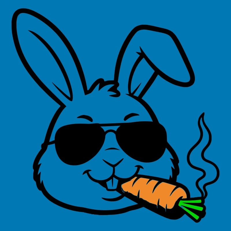 Hase Brille Karotte Comic