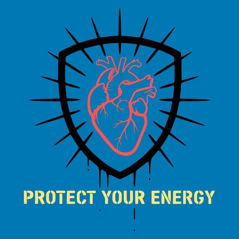 Protect Energy Herz Schild