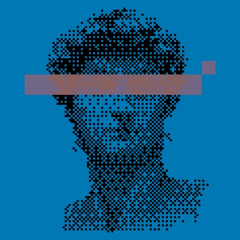 Digital David Michelangelo Pixel-Design