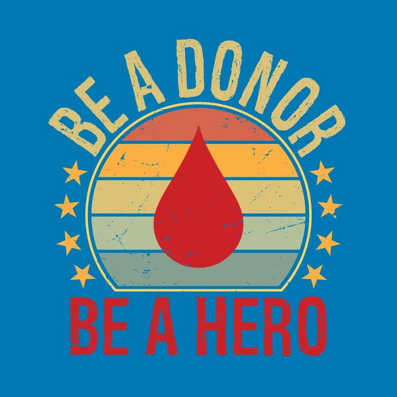 Sei ein Spender Sei ein Held