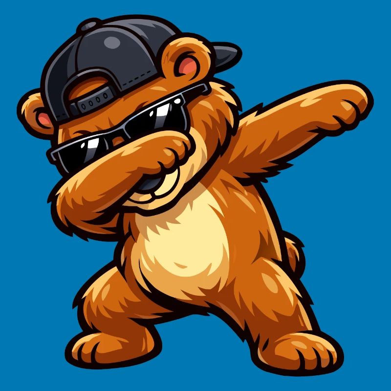 Dabbing Bear