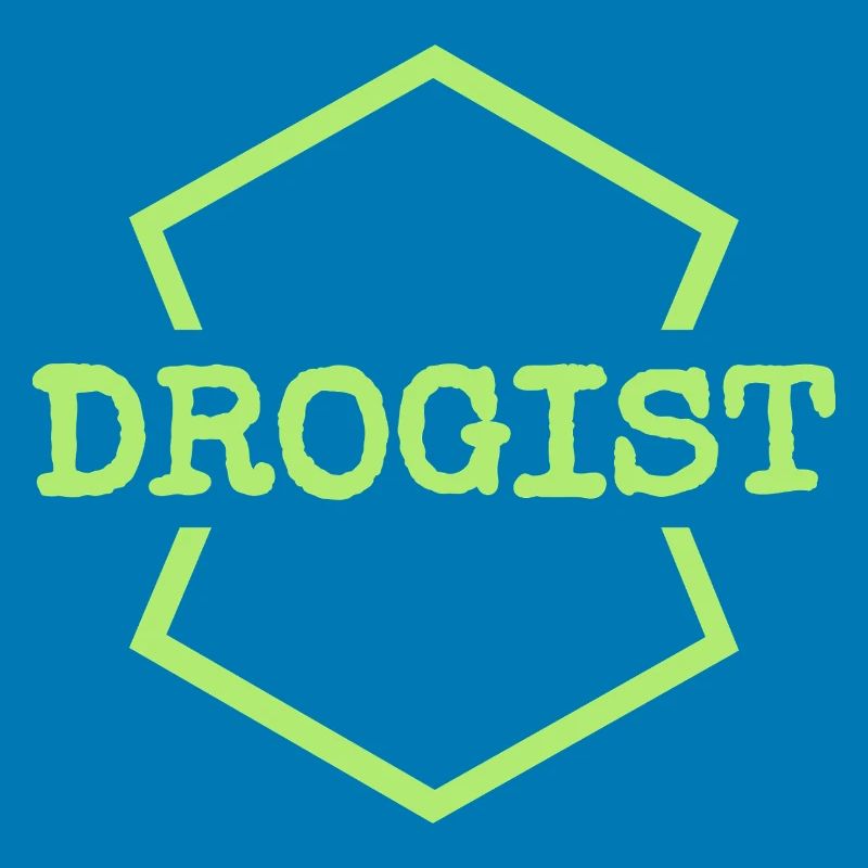 Drogist Neon Hex Logo