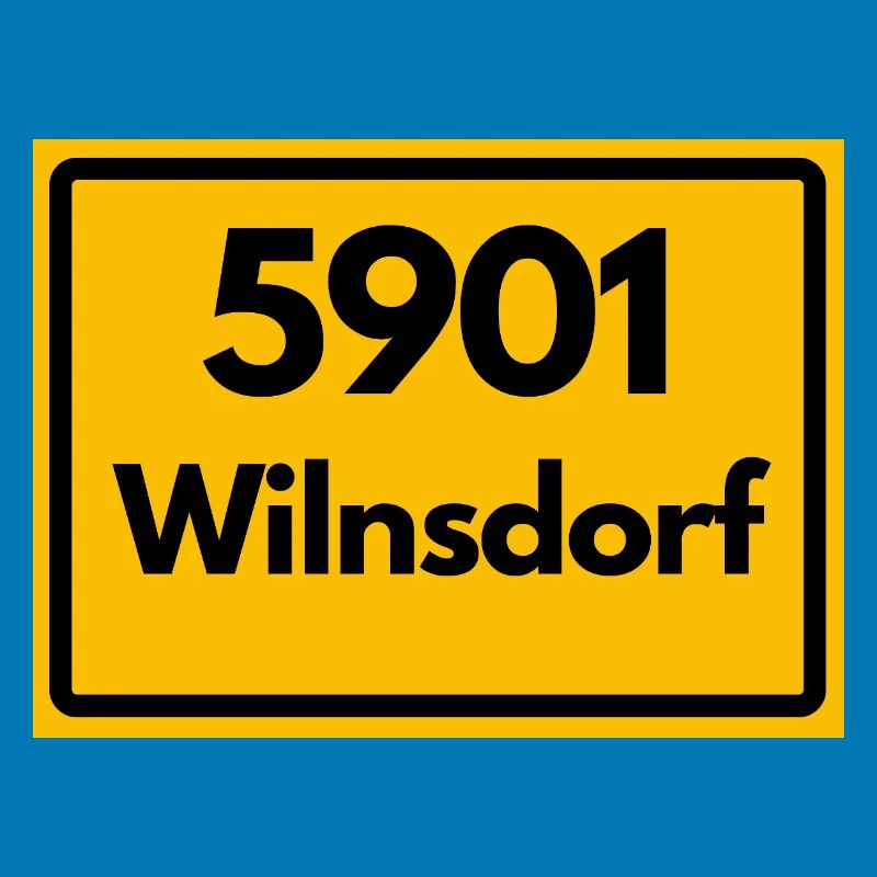 OLD POSTCODE POSTCODE RETRO 5901 WILNSDORF HEIMAT