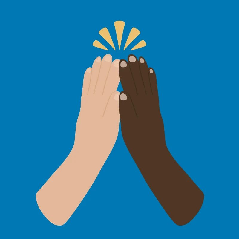 Diverse Hands Clap Unity