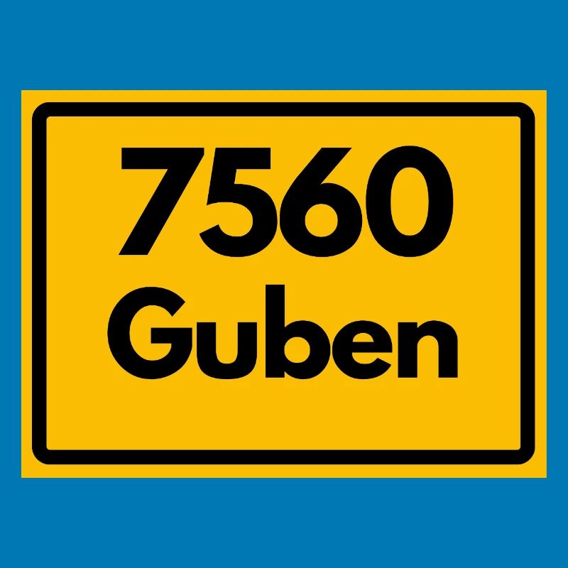 ANCIEN CODE POSTAL RETRO 7560 GUBEN