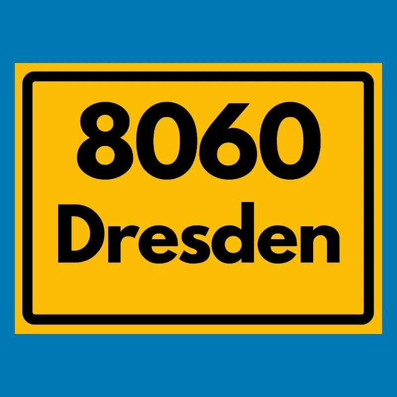 ANCIEN CODE POSTAL 8060 DRESDE, SAXONY