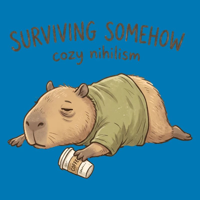 Cuddly Nihilism Capybara