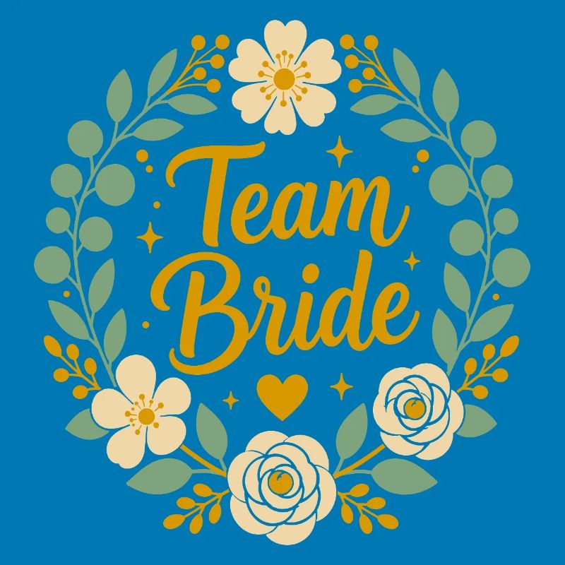 Team-Braut Blumen-Boho-Hochzeit
