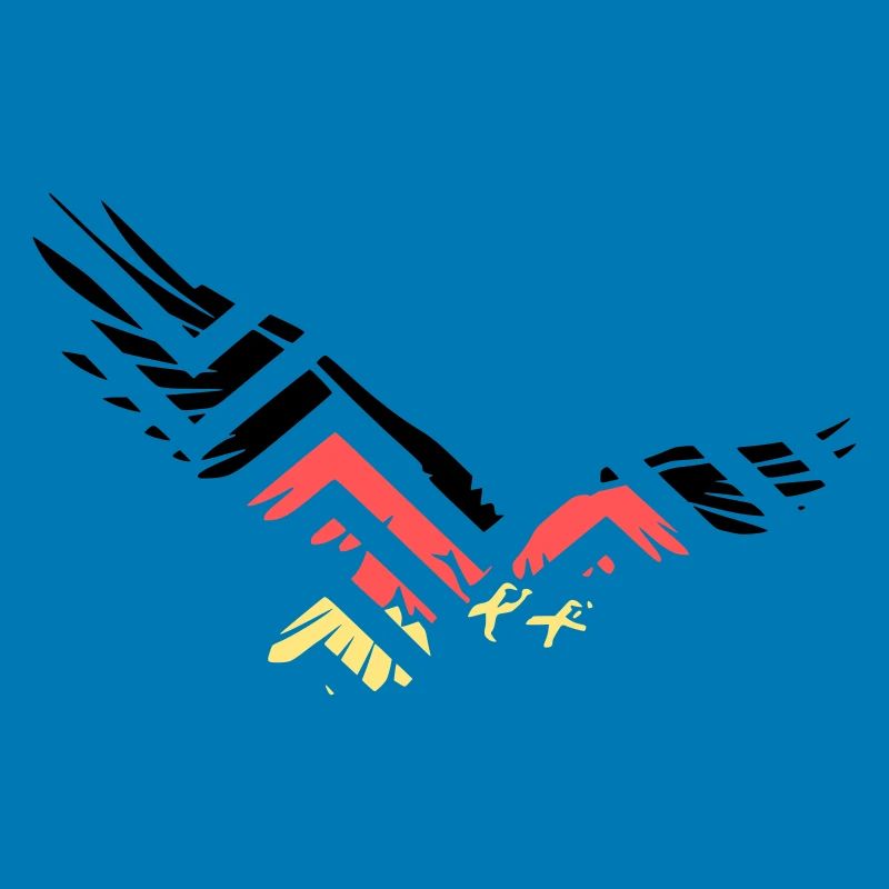 Abstract Eagle Germany Fan