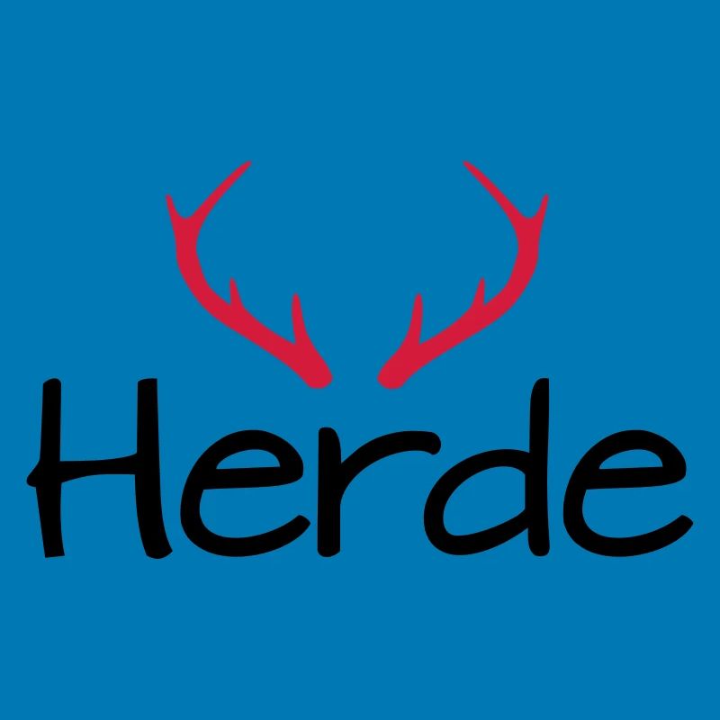 Herde Geweih Hirschgeweih