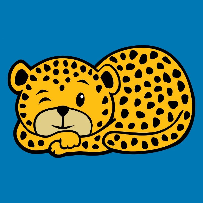 Sleeping Leopard