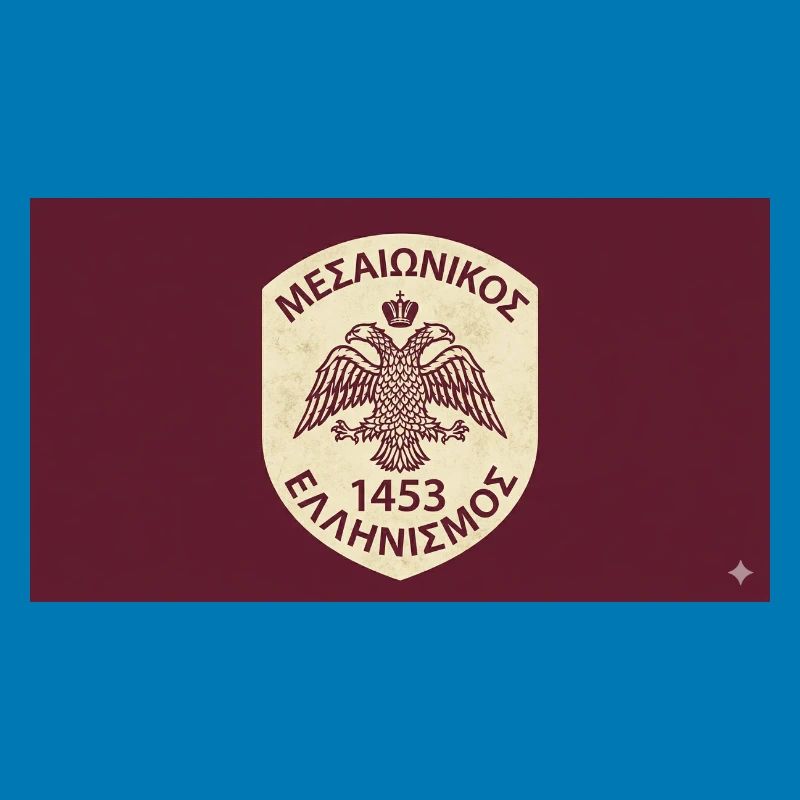 Byzantine Eagle 1453 Emblem