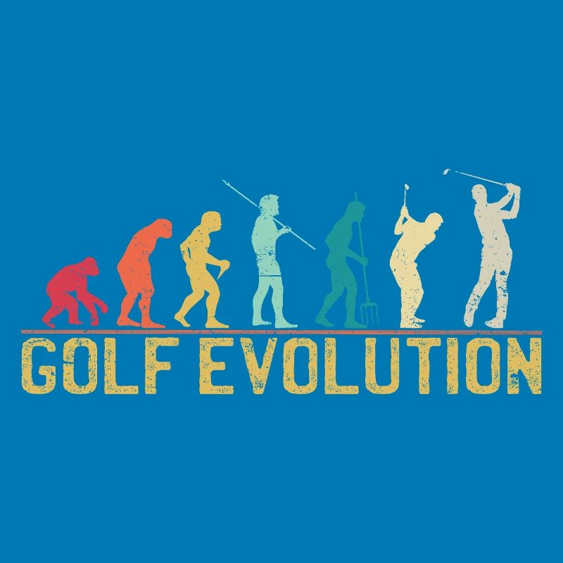 Golf Evolution Silhouette Design