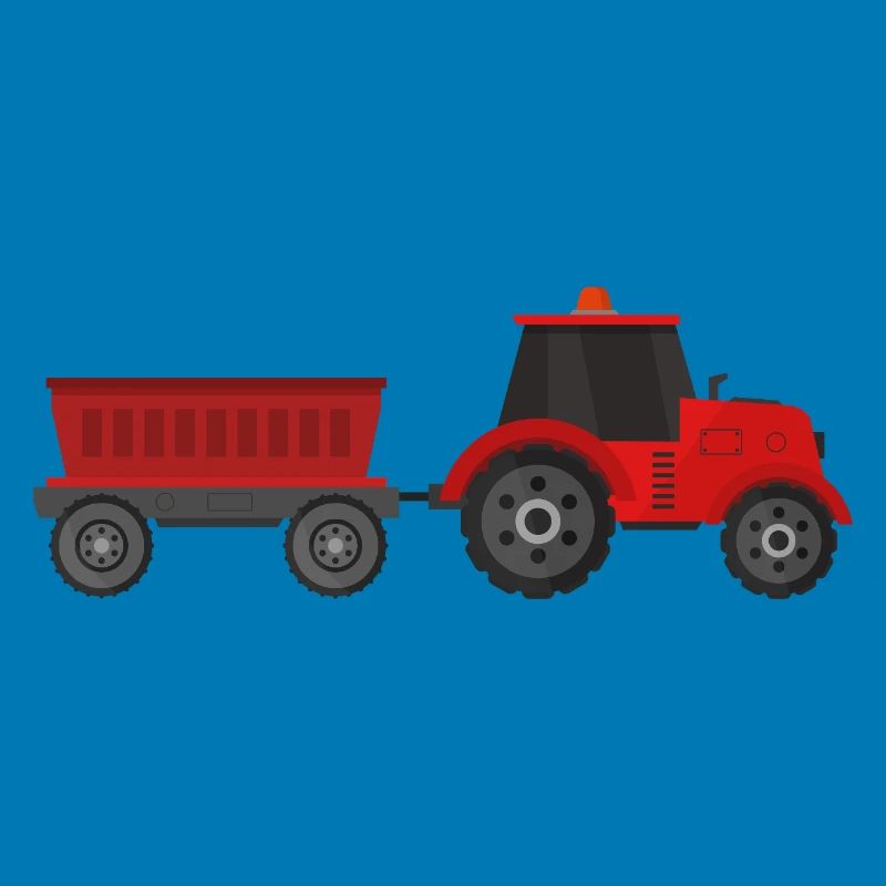 Traktor mit Anhänger
