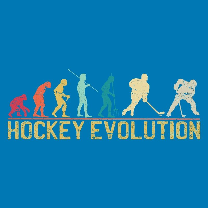 Conception de la silhouette Hockey Evolution