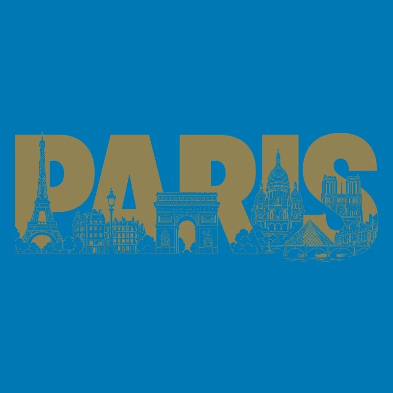 Paris Frankreich Eiffelturm Triumphbogen 