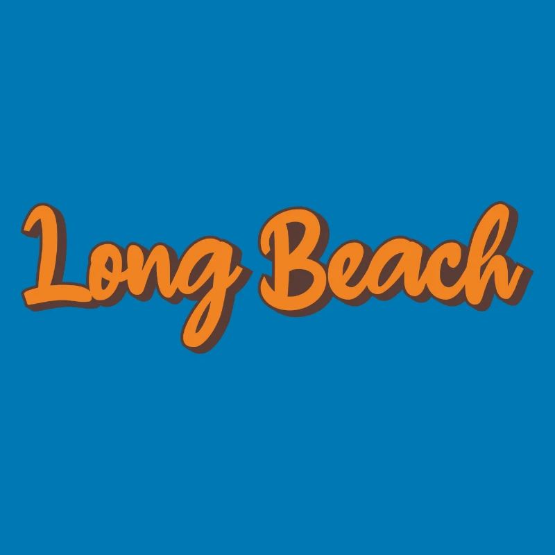 Long Beach Retro Script