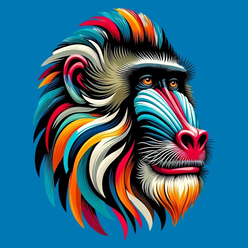 Mandrill Monkey