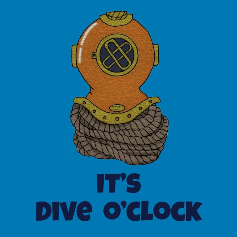 Its Dive oclock diverhelmet