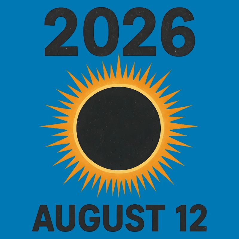 2026 August 12 - total solar eclipse