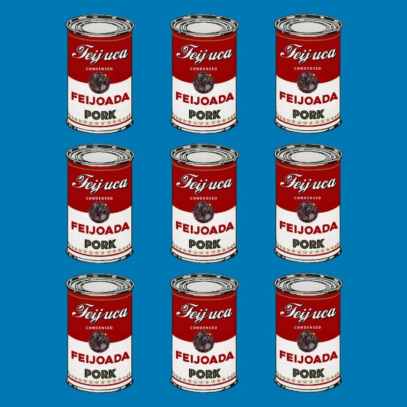 Feijoada Pork Can Pattern