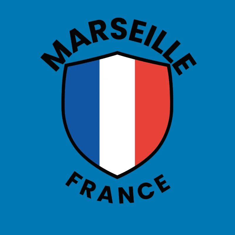 Marseille Flag Shield