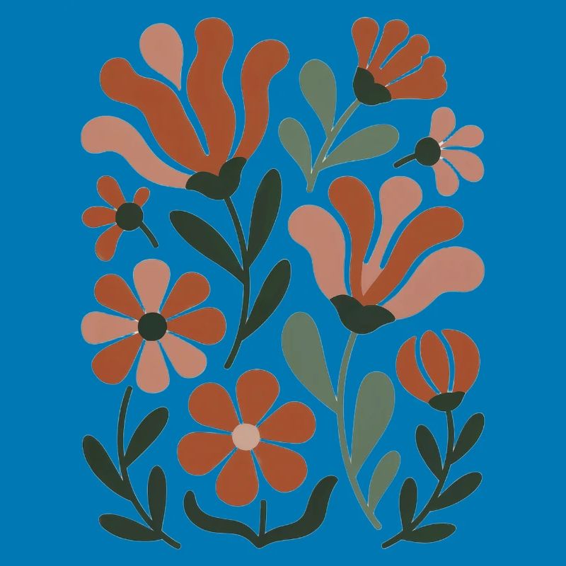Boho Wildblumen – Blühende Harmonie