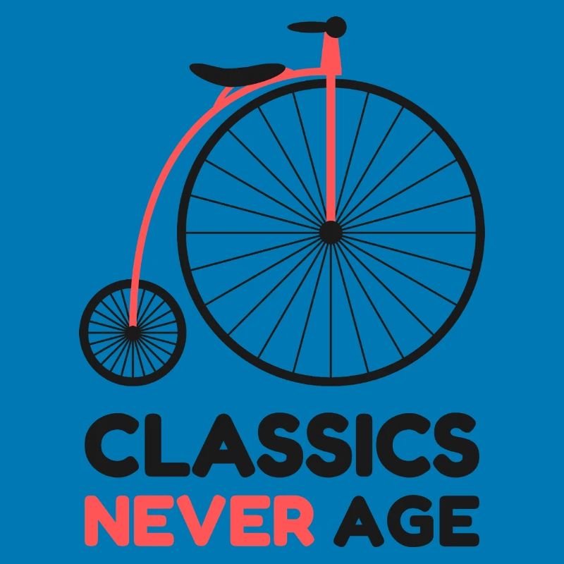 Classics Never Age Penny-Farthing Retro-Radfahren