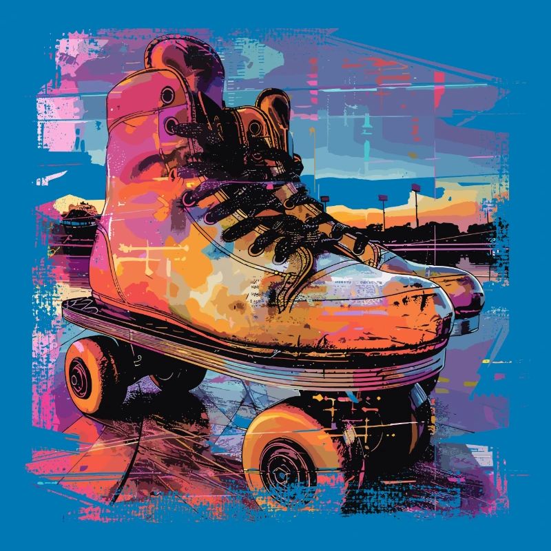Rollerskates Illustration
