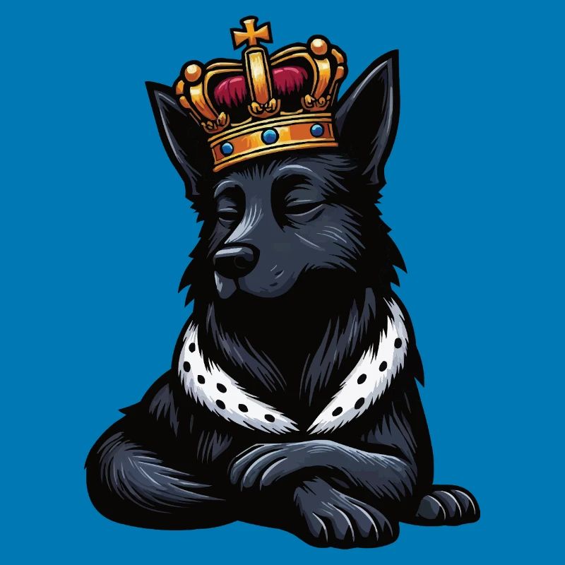 Schwarzer Schäferhund Schäferhundbesitzer 