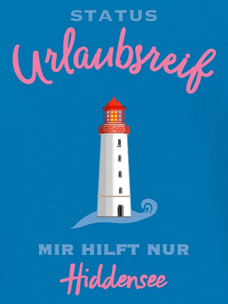 Hiddensee, Leuchtturm Dornbusch, Urlaubsreif