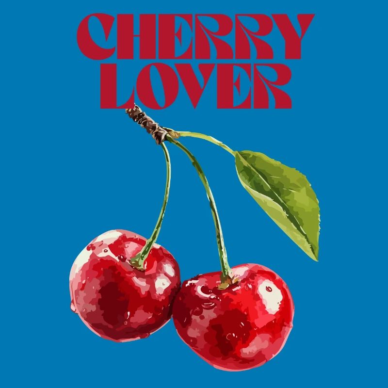 Cherry Lover Botanical Illustration