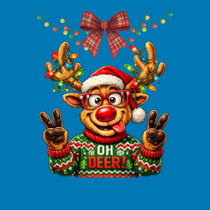 Oh Deer Weihnachtshirsch