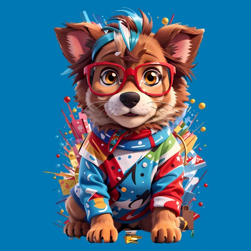 Cute 3D Dog